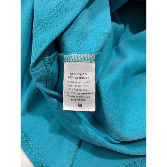 Susana Monaco Asymmetrical Mini Dress Solid Blue Fitted Ruched - Picture 9 of 9